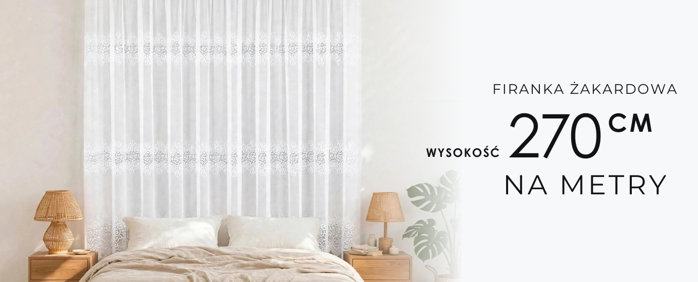 BANER Firanka 001539 270cm